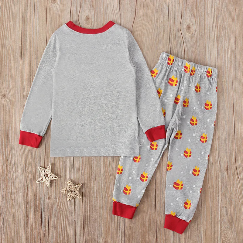 Gray Santa Claus Print Kids Pa - огляд і ціна Baby Clothing Usa