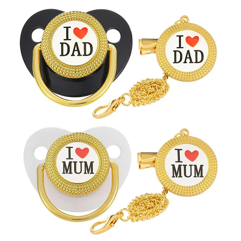 I Love Mum Dad Baby Pacifier C - огляд і ціна Baby Clothing Gift Set