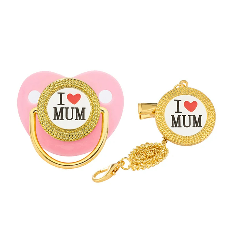 I Love Mum Dad Baby Pacifier C - огляд і ціна Baby Clothing Gift Set