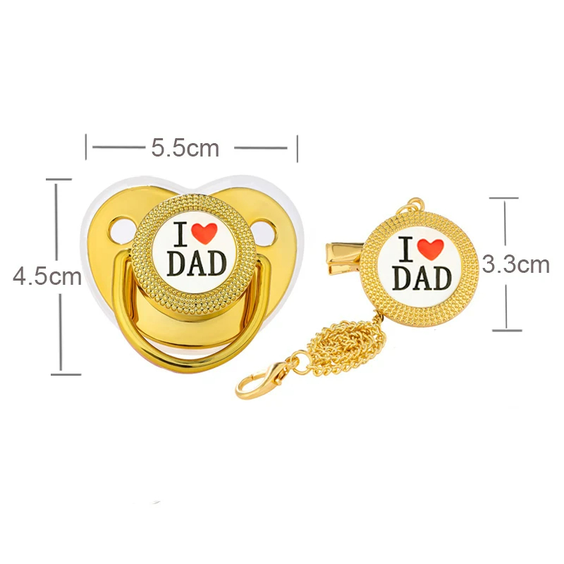 I Love Mum Dad Baby Pacifier C - огляд і ціна Baby Clothing Gift Set