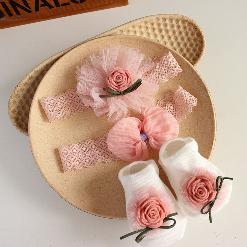 Summer Baby Girl Headband Sock - огляд і ціна Baby Clothing Gift Set